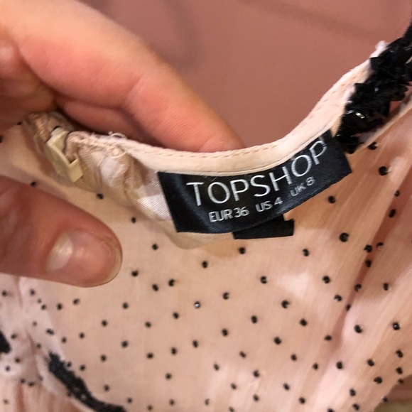 Topshop Beaded Dress - Picture 7 of 8